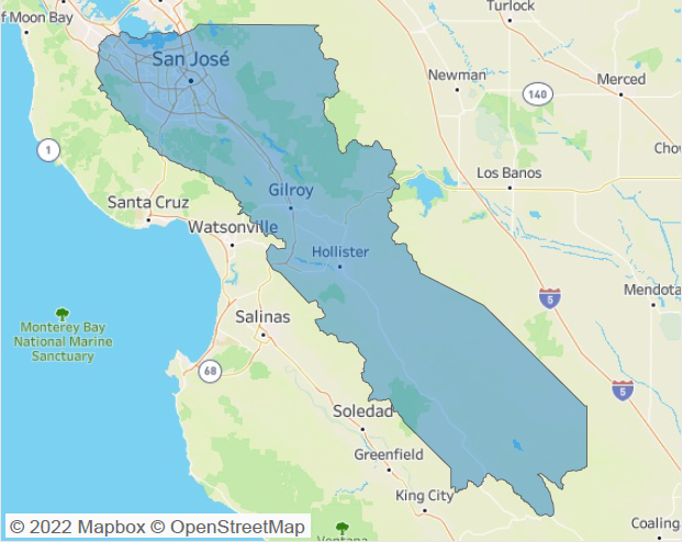 Bay Area S Map 