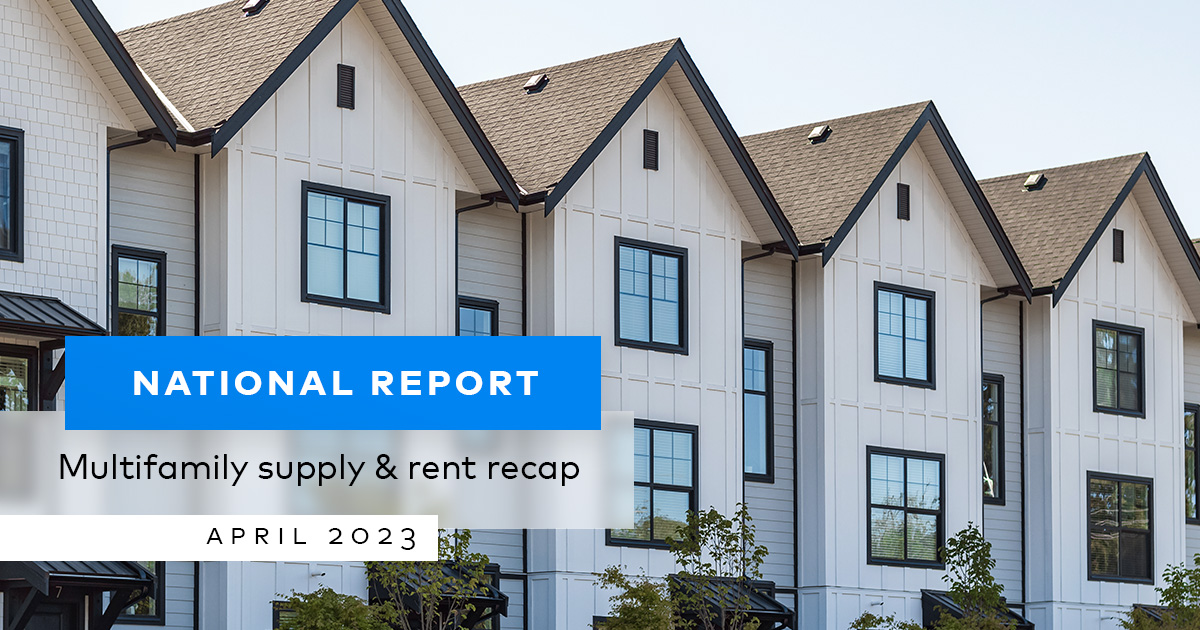 U.S. Multifamily Rents Up Again in April, Yardi Matrix Reports - Yardi ...