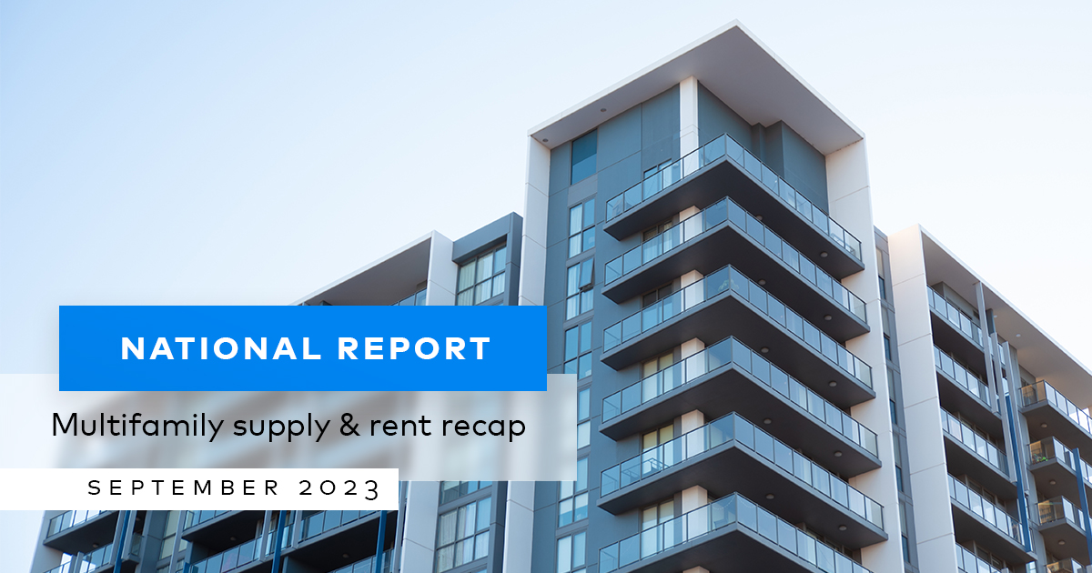 Multifamily Rents Dropped $6 in September, Reports Yardi Matrix - Yardi ...