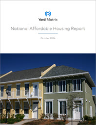 Yardi Matrix National Affordable Housing Report